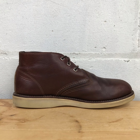 Red Wing Shoes Mens 10D 3141 Work Chukka - Picture 7 of 14